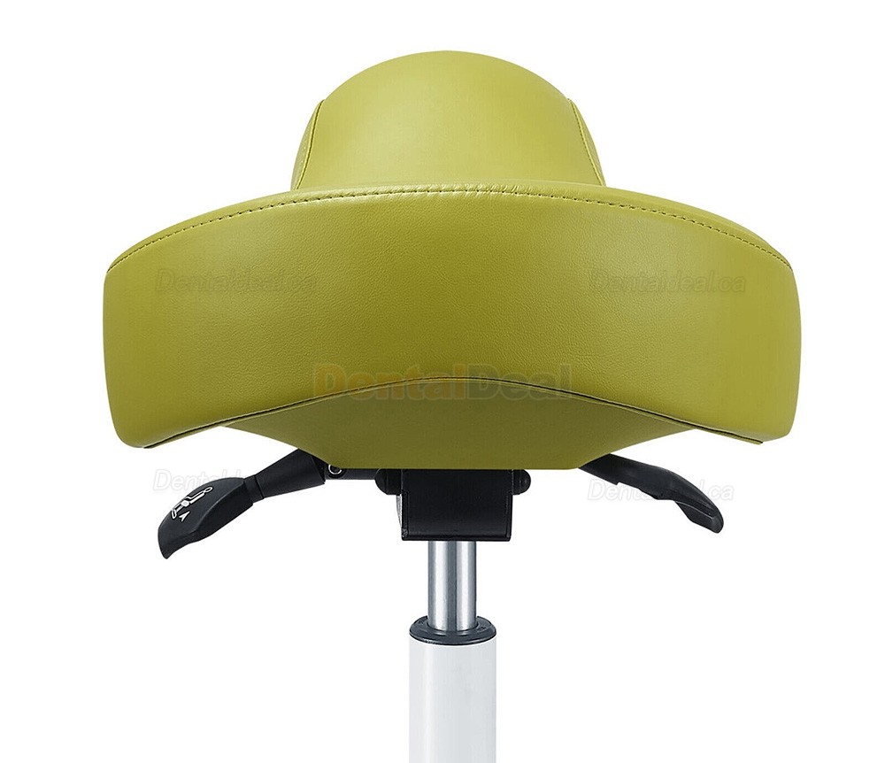 PLST-075 Ergonomic Dental Assistant Stool Dental Hygiene Operator Stool Adjustable